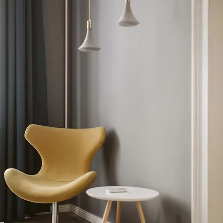 Turquoise Harmony In The Heart Of The Apartment *
